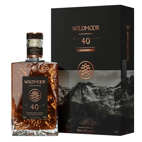 Wildmoor 30 Year Old Black Mountain Blended Scotch Whisky Wildmoor 40 Year Old Black Mountain Blended Scotch Whisky