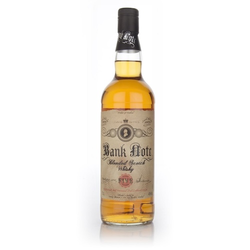 Bank Note 5 Year Old (A.D. Rattray) Blended Scotch Whisky Bank Note 5 Year Old (A.D. Rattray) Blended Scotch Whisky