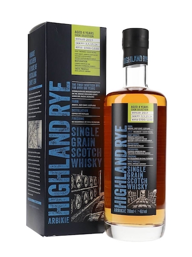 Arbikie Highland Rye 4 Year Old Armagnac Finish Arbikie Highland Rye 4 Year Old Armagnac Finish
