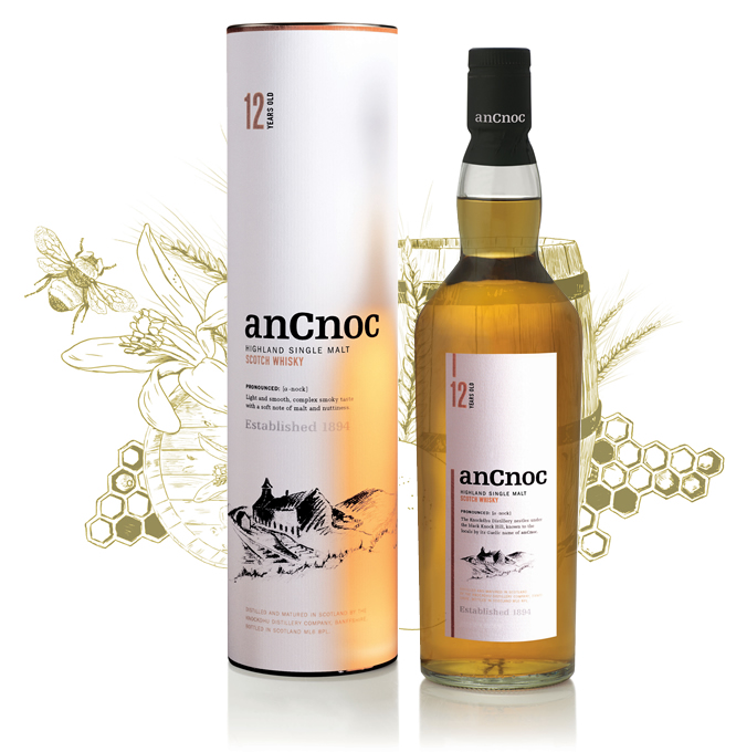 AnCnoc 12 Year Old Single Malt Whisky AnCnoc 12 Year Old Single Malt Whisky