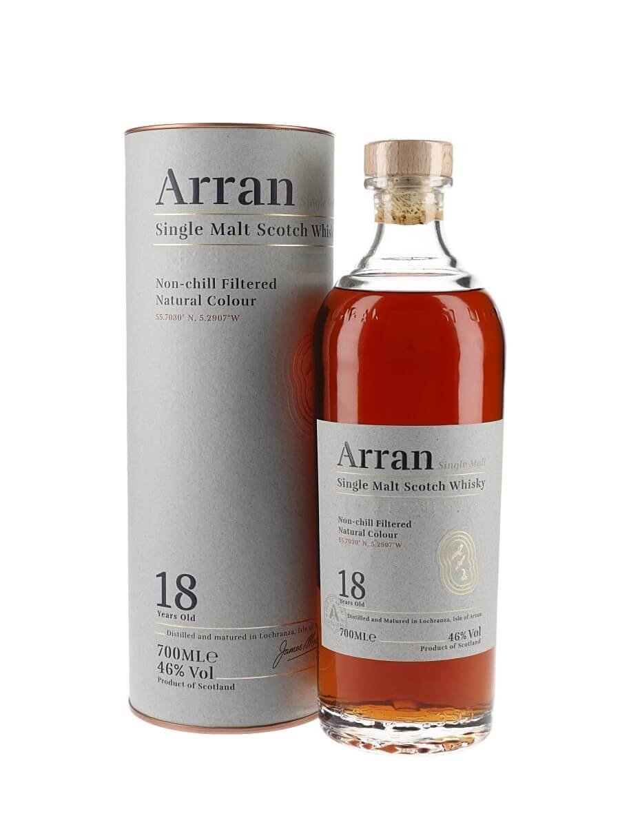 Arran 18 Year Old Single Malt Whisky Arran 18 Year Old Single Malt Whisky