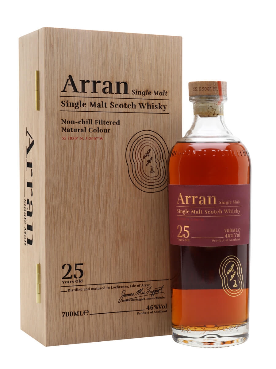 Arran 25 Year Old Single Malt Whisky Arran 25 Year Old Single Malt Whisky