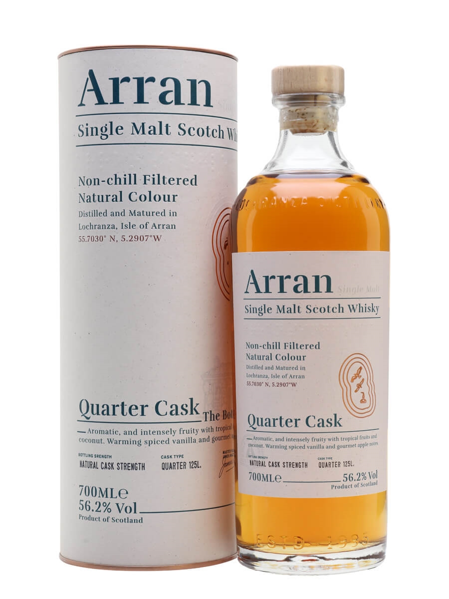 Arran Quarter Cask The Bothy Single Malt Whisky Arran Quarter Cask The Bothy Single Malt Whisky