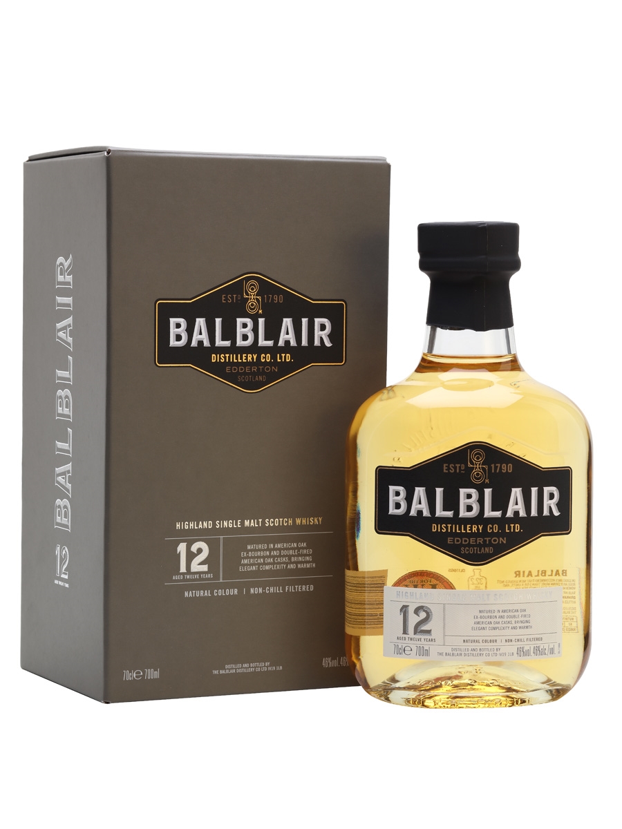 Balblair 12 Year Old Single Malt Whisky