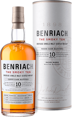 Benriach The Smokey 10 Year Old Single Malt Whisky Benriach The Smokey 10 Year Old Single Malt Whisky