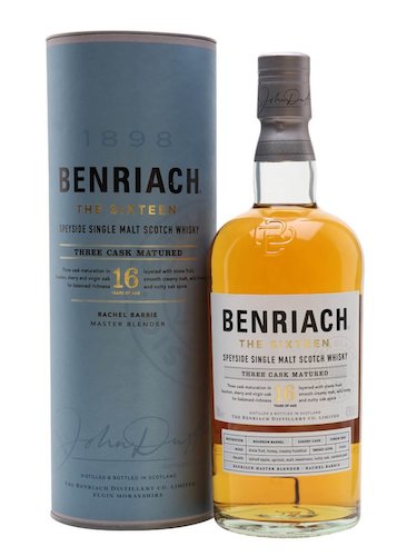Benriach The Sixteen 16 Year Old Single Malt Whisky Benriach The Sixteen 16 Year Old Single Malt Whisky
