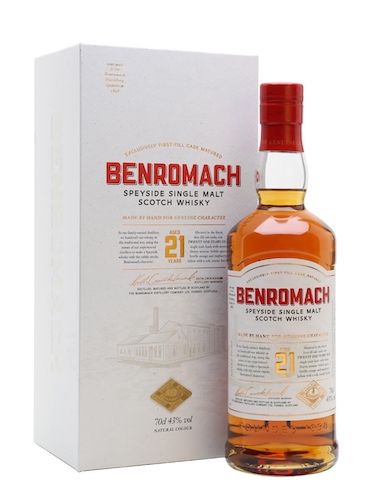 Benromach 21 Year Old Single Malt Whisky Benromach 21 Year Old Single Malt Whisky