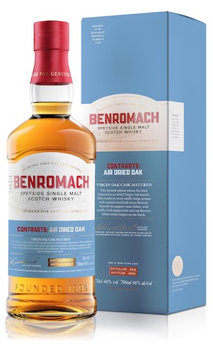 Benromach Contrasts Air Dried Oak Single Malt Whisky Benromach Contrasts Air Dried Oak Single Malt Whisky
