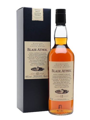 Blair Athol 12 Year Old Flora and Fauna Single Malt Whisky Blair Athol 12 Year Old Flora and Fauna Single Malt Whisky
