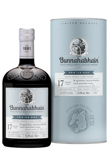 Bunnahabhain Fèis Ìle 2023: 17-Year-Old Mòine Triple Cask Bunnahabhain Fèis Ìle 2023: 17-Year-Old Mòine Triple Cask