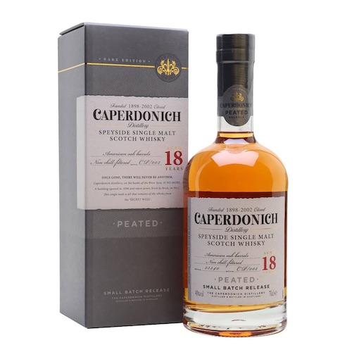 Caperdonich 18 Year Old Peated Single Malt Whisky Caperdonich 18 Year Old Peated Single Malt Whisky