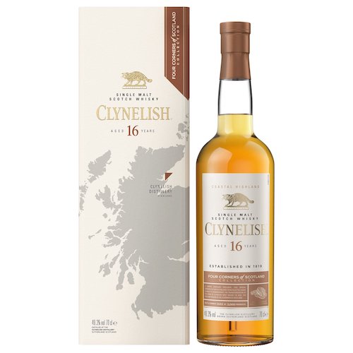 Clynelish 16 Year Old Four Corners of Scotland Single Malt Whisky Clynelish 16 Year Old Four Corners of Scotland Single Malt Whisky