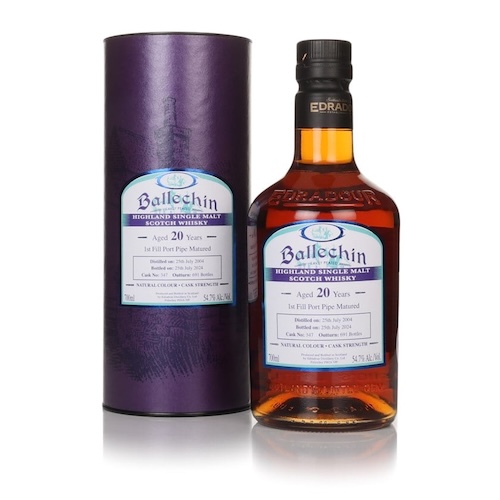 Ballechin 20 Year Old 2004 Port Cask Single Malt Whisky