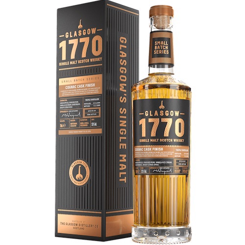 Glasgow 1770 Cognac Cask Finish Single Malt Whisky Glasgow 1770 Cognac Cask Finish Single Malt Whisky