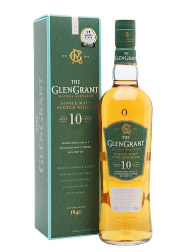 Glen Grant 10 Year Old Single Malt Whisky Glen Grant 10 Year Old Single Malt Whisky