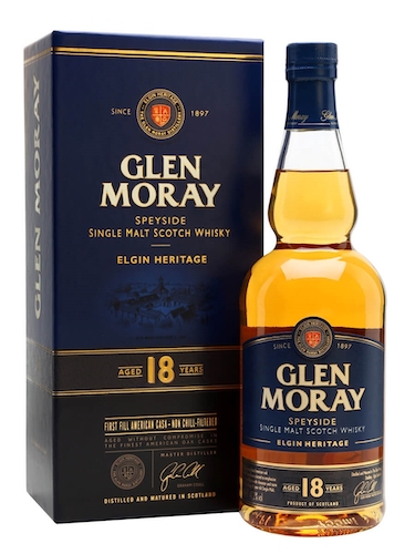 Glen Moray Elgin Heritage 18 Year Old Single Malt Whisky Glen Moray Elgin Heritage 18 Year Old Single Malt Whisky
