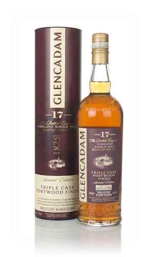 Glencadam 17 Year Old Triple Cask Portwood Single Malt Whisky Glencadam 17 Year Old Triple Cask Portwood Single Malt Whisky