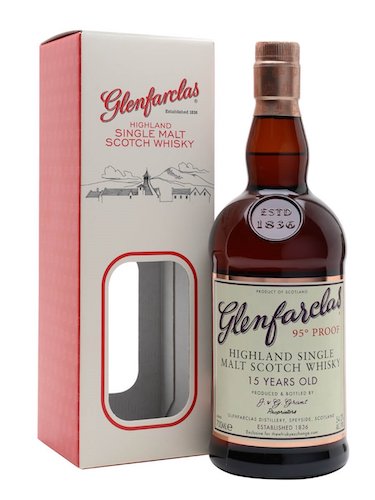 Glenfarclas TWE 95 proof 15 Year Old Glenfarclas TWE 95 proof 15 Year Old