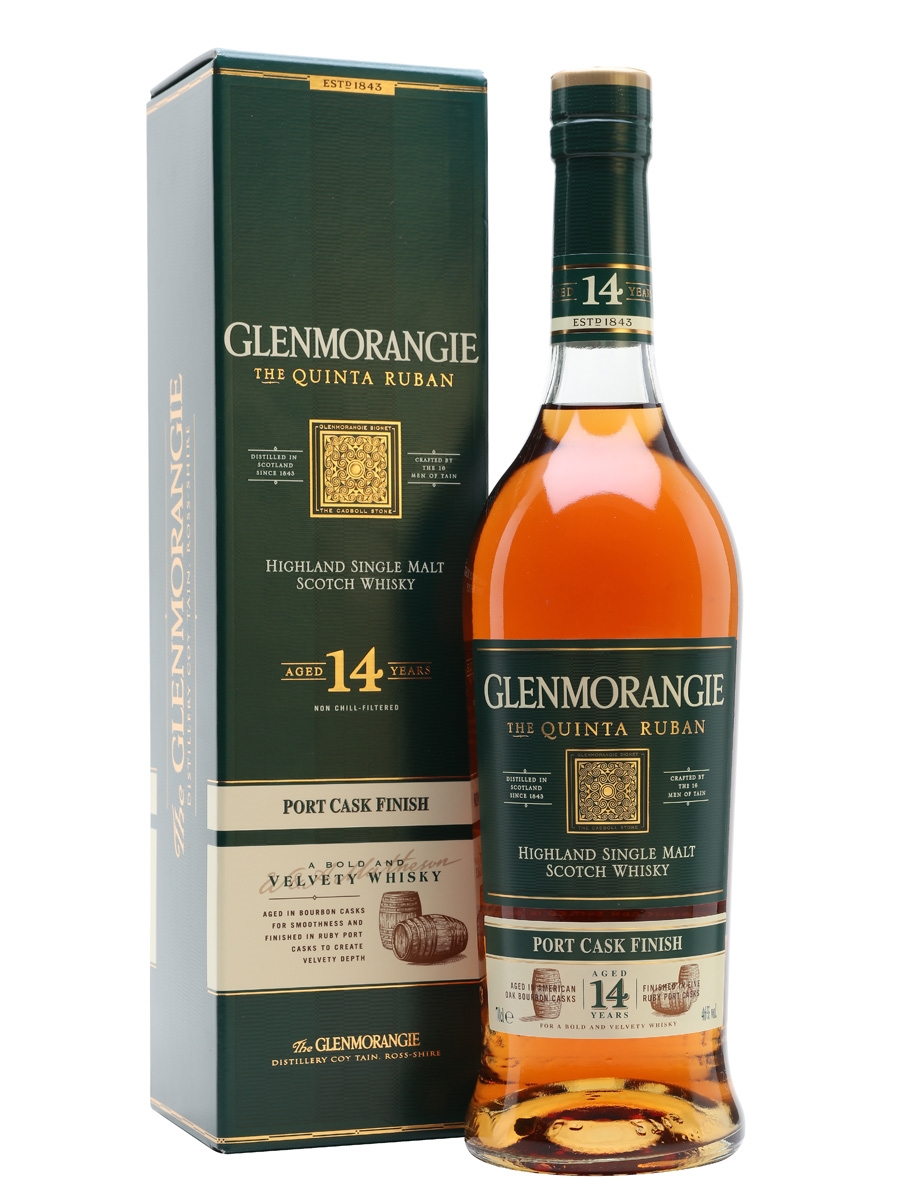 Glenmorangie Quinta Ruban 14 Year Old Former Packaging Glenmorangie Quinta Ruban 14 Year Old Former Packaging