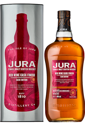 Jura Red Wine Cask Finish Single Malt Whisky Jura Red Wine Cask Finish Single Malt Whisky