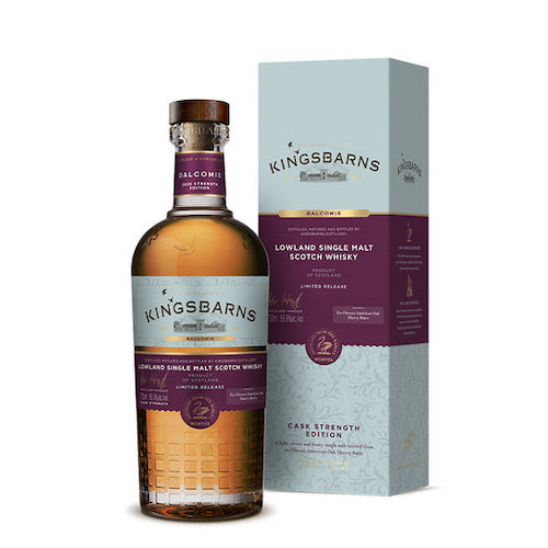 Kingsbarns Balcomie Cask Strength Single Malt Whisky Kingsbarns Balcomie Cask Strength Single Malt Whisky
