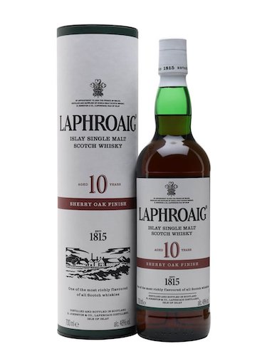 Laphroaig 10 Year Old Sherry Oak Finish Single Malt Whisky Laphroaig 10 Year Old Sherry Oak Finish Single Malt Whisky