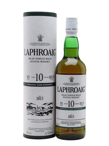 Laphroaig 10 Year Old Cask Strength Batch 15 Single Malt Whisky Laphroaig 10 Year Old Cask Strength Batch 15 Single Malt Whisky