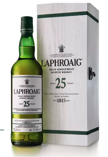 Laphroaig 25 Year Old Cask Strength Single Malt Whisky Laphroaig 25 Year Old Cask Strength Single Malt Whisky