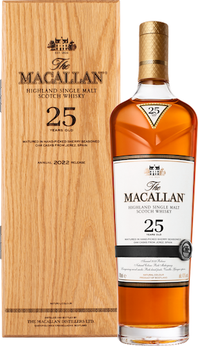 Macallan 25 Year Old 2022 Release Sherry Cask Macallan 25 Year Old 2022 Release Sherry Cask