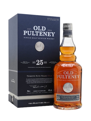 Old Pulteney 25 Year Old Single Malt Whisky Old Pulteney 25 Year Old Single Malt Whisky