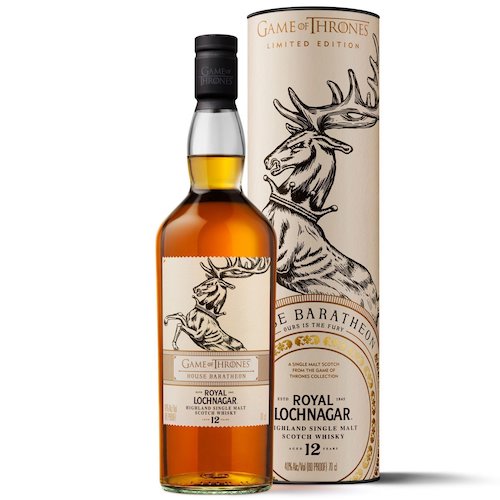 Royal Lochnagar Game of Thrones House Baratheon Single Malt Whisky Royal Lochnagar Game of Thrones House Baratheon Single Malt Whisky