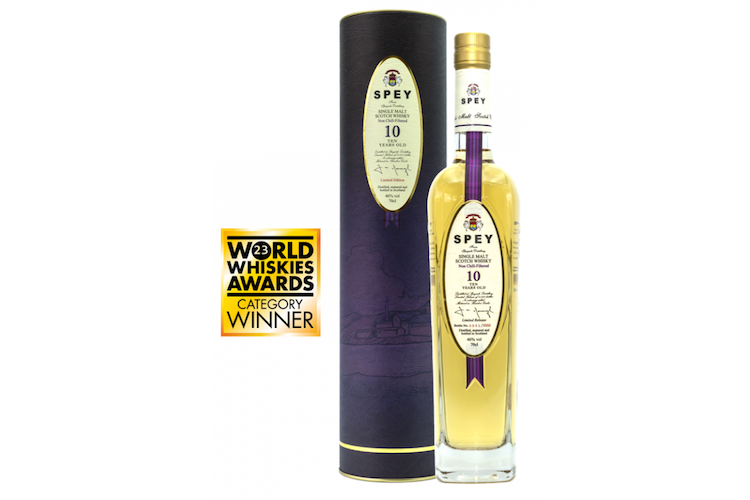 Spey 10 Year Old Bourbon Cask Single Malt Whisky Spey 10 Year Old Bourbon Cask Single Malt Whisky