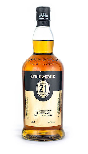 Springbank 21 Year Single Malt Whisky Springbank 21 Year Single Malt Whisky