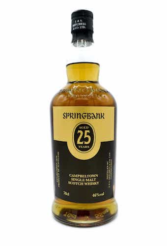 Springbank 25 Year Single Malt Whisky Springbank 25 Year Single Malt Whisky