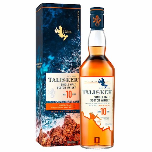 Talisker 10 Year Old Single Malt Whisky Talisker 10 Year Old Single Malt Whisky