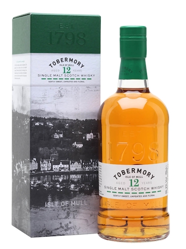 Tobermory 12 Year Old Single Malt Whisky Tobermory 12 Year Old Single Malt Whisky