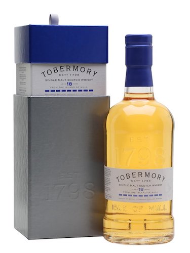 Tobermory 18 Year Old Single Malt Whisky Tobermory 18 Year Old Single Malt Whisky