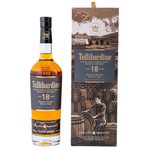 Tullibardine 18 Year Old Single Malt Whisky Tullibardine 18 Year Old Single Malt Whisky