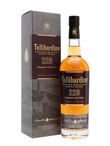 Tullibardine 228 Burgundy Cask Single Malt Whisky Tullibardine 228 Burgundy Cask Single Malt Whisky