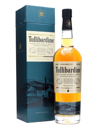 Tullibardine 500 Sherry Cask Single Malt Whisky Tullibardine 500 Sherry Cask Single Malt Whisky