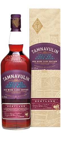 Tamnavulin Red Wine Cask Edition Single Malt Whisky Tamnavulin Red Wine Cask Edition Single Malt Whisky